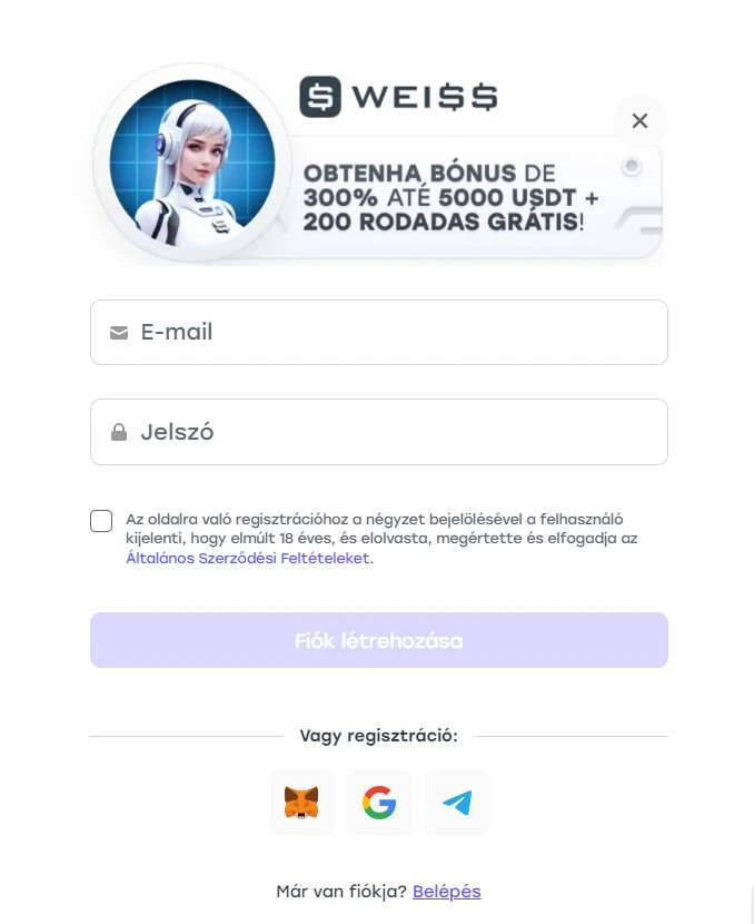 regisztráció